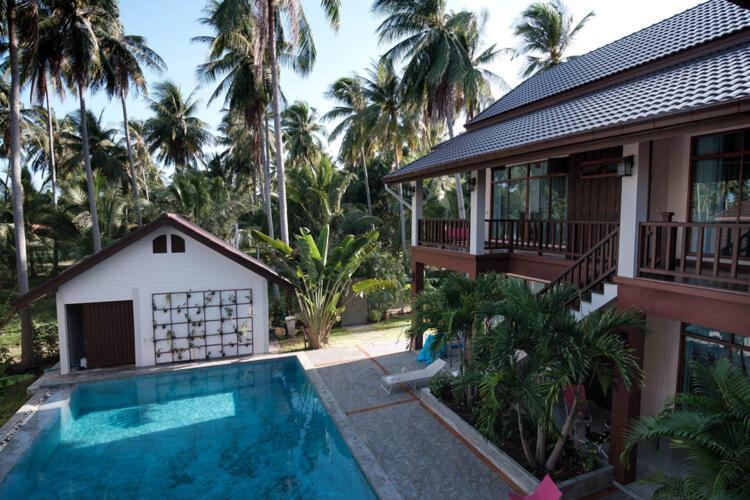 Coconut Tree Homestay Ban Wa Thon Екстериор снимка